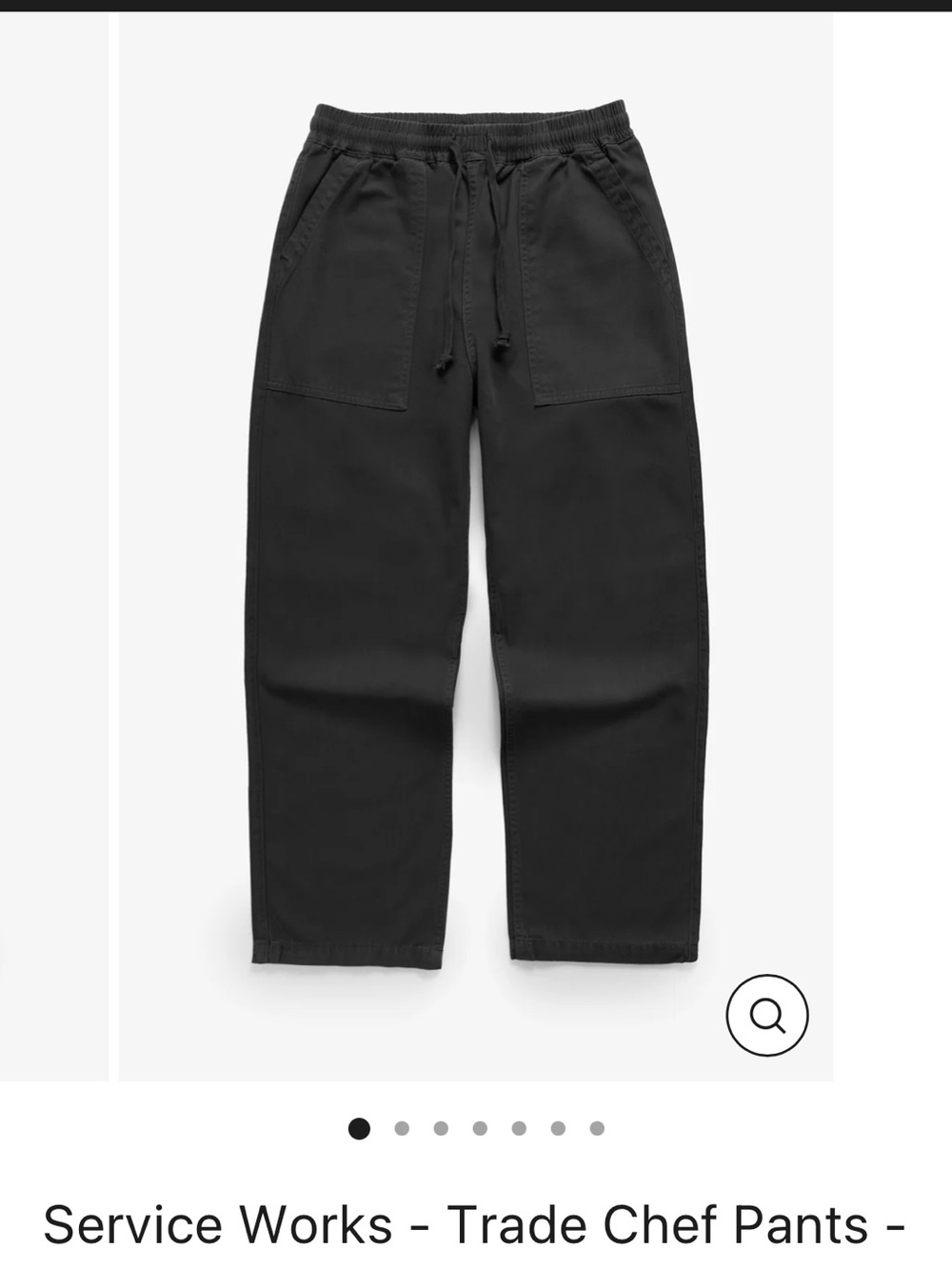 Trade Chef Pants - Black